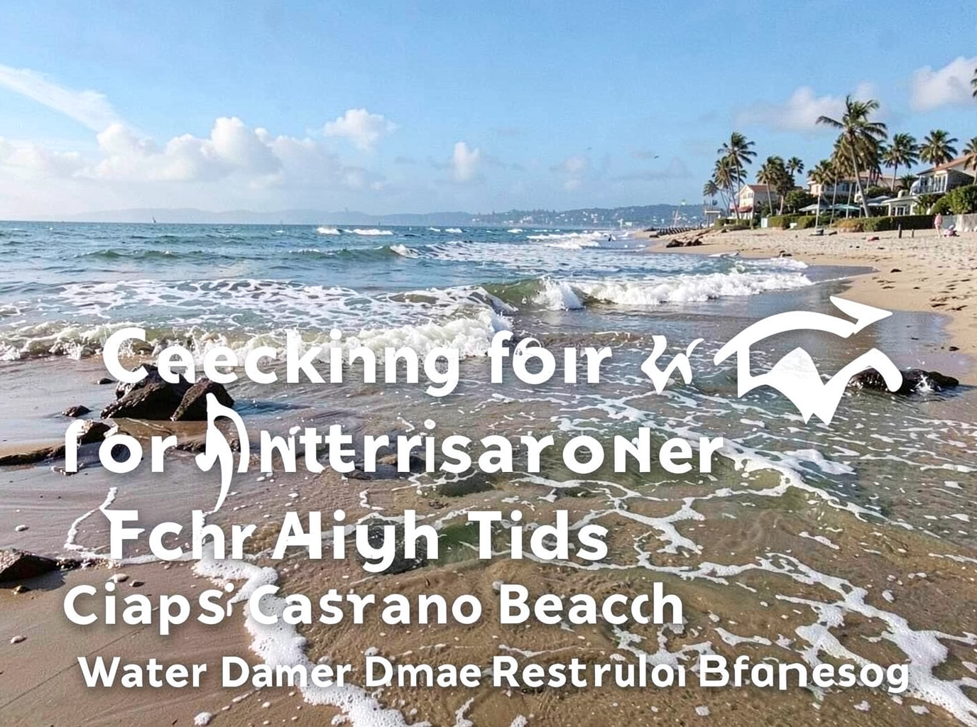 Checking for Water Intrusion After High Tides Near Capistrano Beach