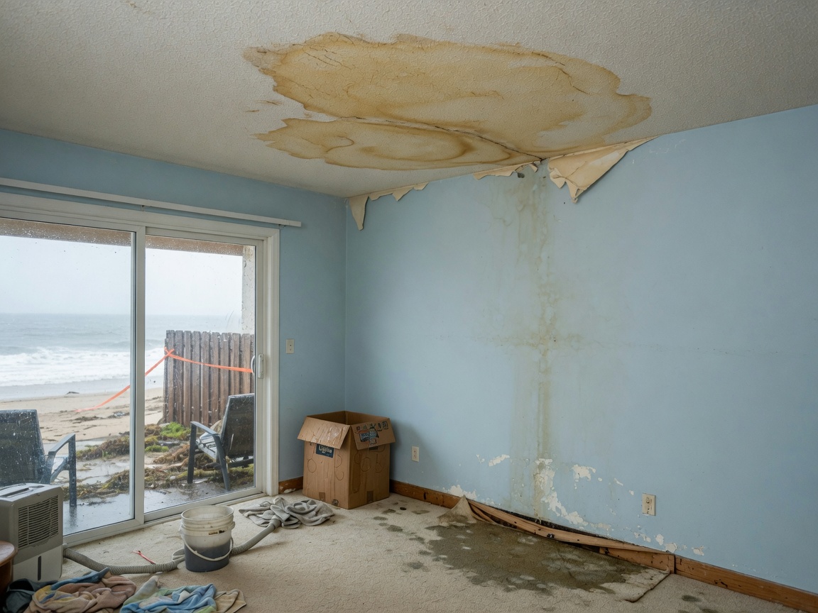 Signs of Hidden Water Damage After Winter Storms in Capistrano Beach