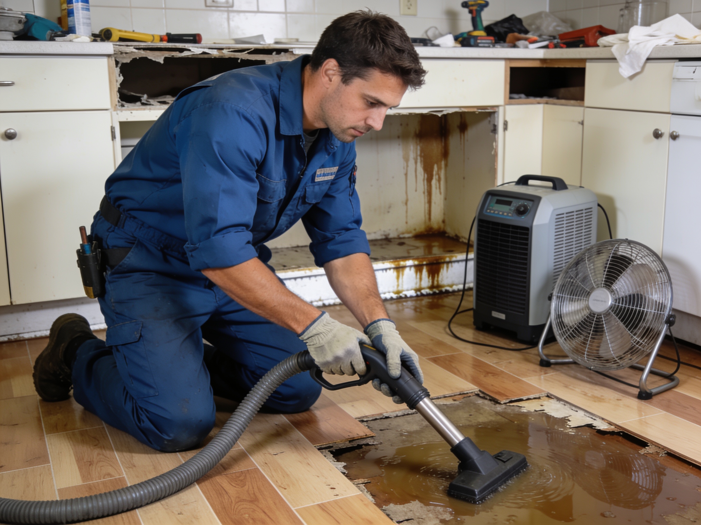 Kitchen Water Damage Repair in Capistrano Beach, CA