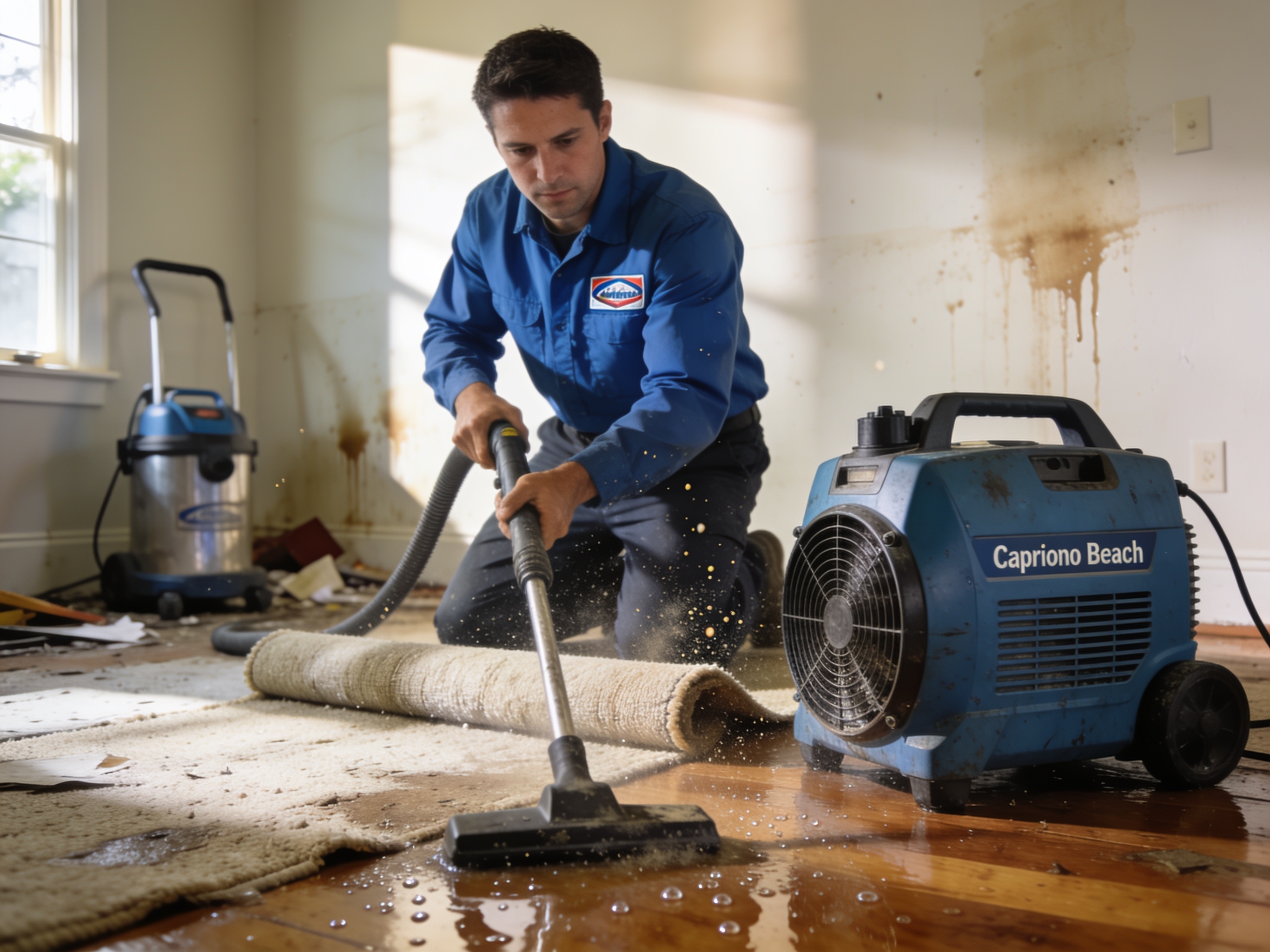 Water Damage Mitigation in Capistrano Beach, CA